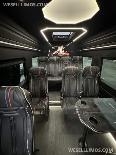 2024 Deluxe Sprinter Van - 15 Seater with Huge Luggage Space