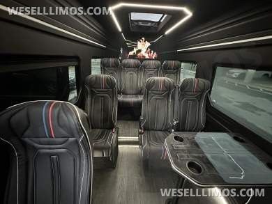 2024 Deluxe Sprinter Van - 15 Seater with Huge Luggage Space