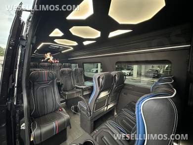 2024 Deluxe Sprinter Van - 15 Seater with Huge Luggage Space