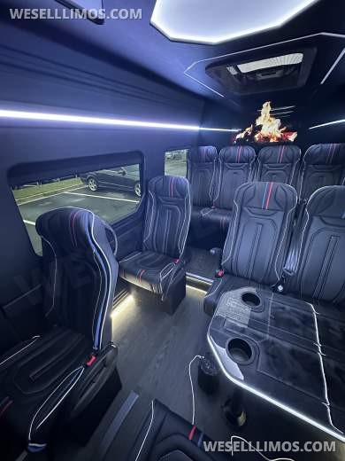 2024 Deluxe Sprinter Van - 15 Seater with Huge Luggage Space