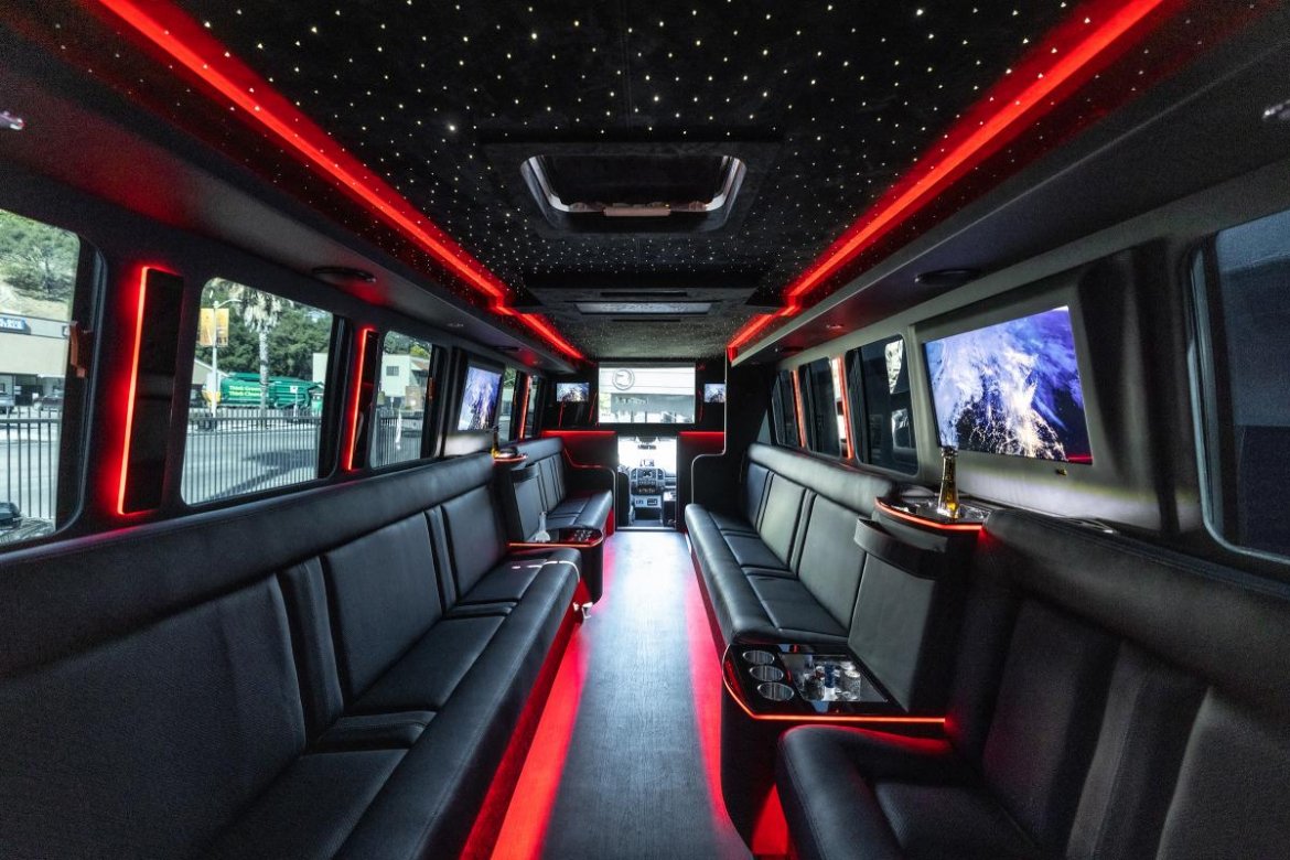 Limo Bus for sale: 2020 Ford F-550 33&quot; by Gretch Exterior / Custom Interior