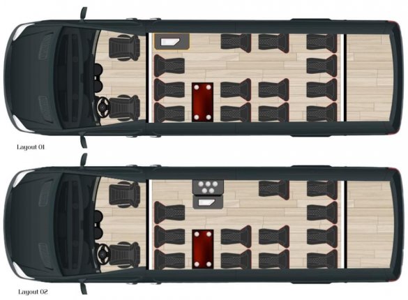 2023 The Bus Coach Mercedes-Benz  Sprinter 3500XD Sprinter