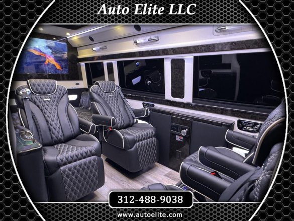 Maybach Trim Leather Seats Air Ride Road Liner Limousine MB Sprinter