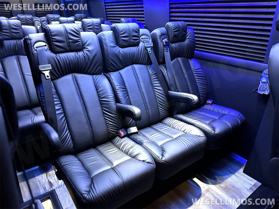 2024 Road Liner 747 15 Passenger Coach Massive Trunk Auto Elite Mercedes-Benz Sprinter - Photo 2