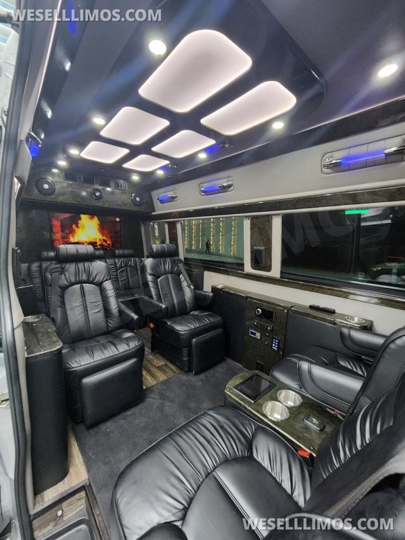 2019 Midwest Mercedes-Benz Jet Style (CEO) Sprinter with Convertible Bench