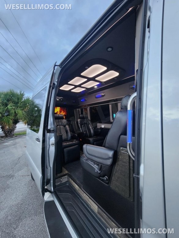 2019 Midwest Mercedes-Benz Jet Style (CEO) Sprinter with Convertible Bench