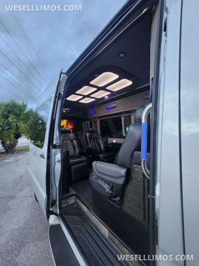 2019 Midwest Mercedes-Benz Jet Style (CEO) Sprinter with Convertible Bench