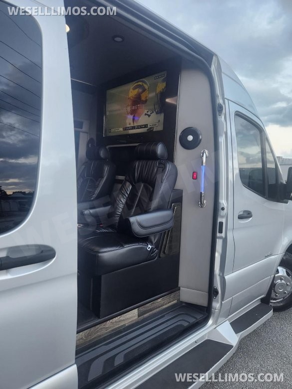 2019 Midwest Mercedes-Benz Jet Style (CEO) Sprinter with Convertible Bench