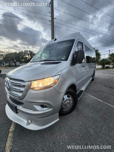 2019 Midwest Mercedes-Benz Jet Style (CEO) Sprinter with Convertible Bench
