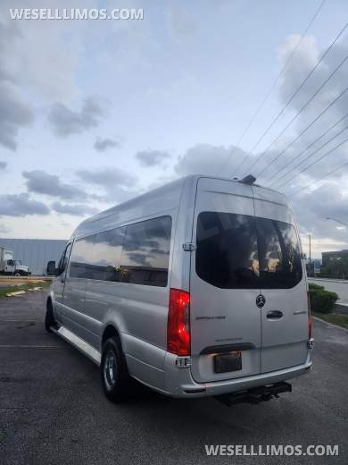 2019 Midwest Mercedes-Benz Jet Style (CEO) Sprinter with Convertible Bench