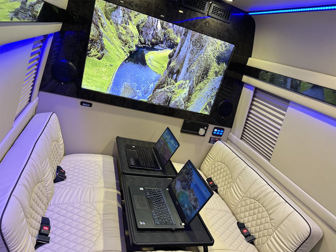 Bulletproof B6 Armored Limousine with Blast Proof Floors Auto Elite Mercedes Benz Sprinter - Photo 3