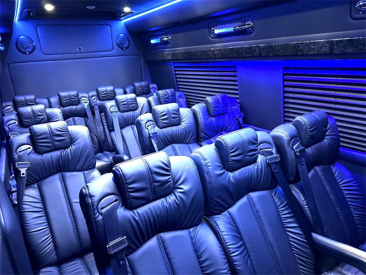 2024 AWD 15 Passenger Road Liner 747 Massive Three Story Trunk Auto Elite MB Sprinter - Photo 2