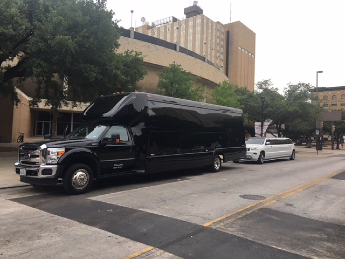 Photo of Shuttle Bus for sale: 2016 Ford F-550 34&quot; by Executive Coach Builders / ECB