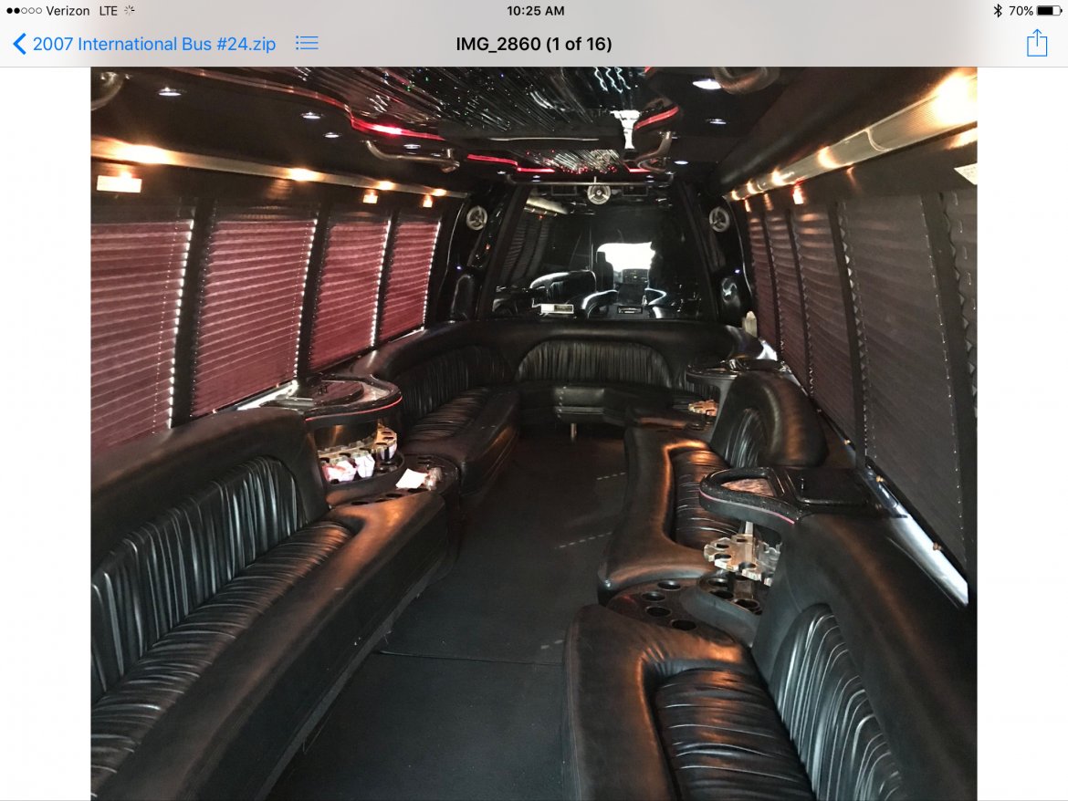 Photo of Limo Bus for sale: 2007 International 3200 32&quot; by Krystal