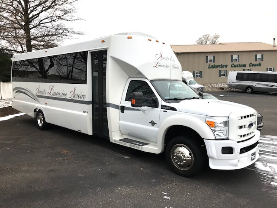 Photo of Shuttle Bus for sale: 2011 Ford F-550 34" by Tiffany Coach