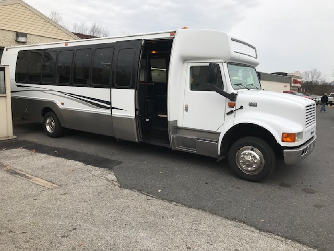 Photo of Limo Bus for sale: 2002 International 3200 by Krystal Koach