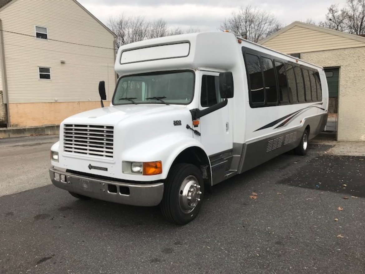 Photo of Limo Bus for sale: 2002 International 3200 by Krystal Koach