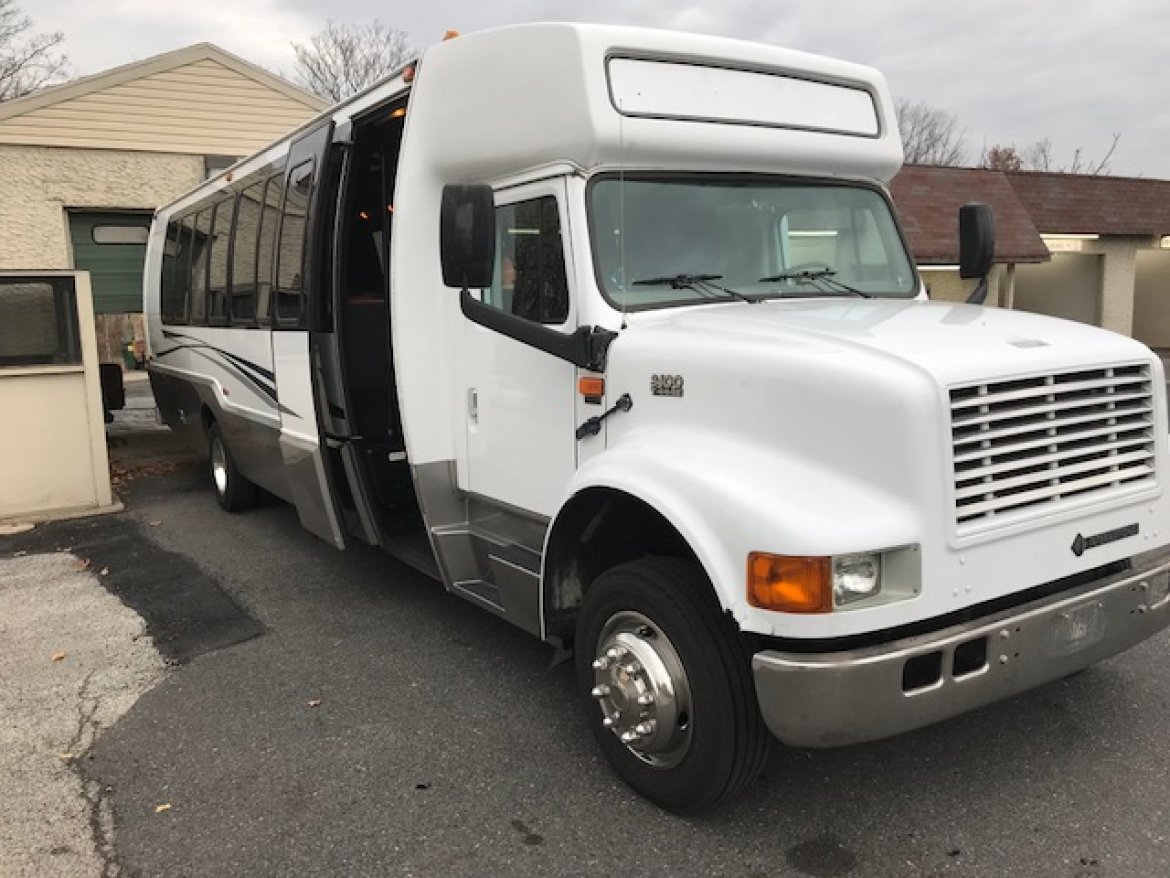 Photo of Limo Bus for sale: 2002 International 3200 by Krystal Koach