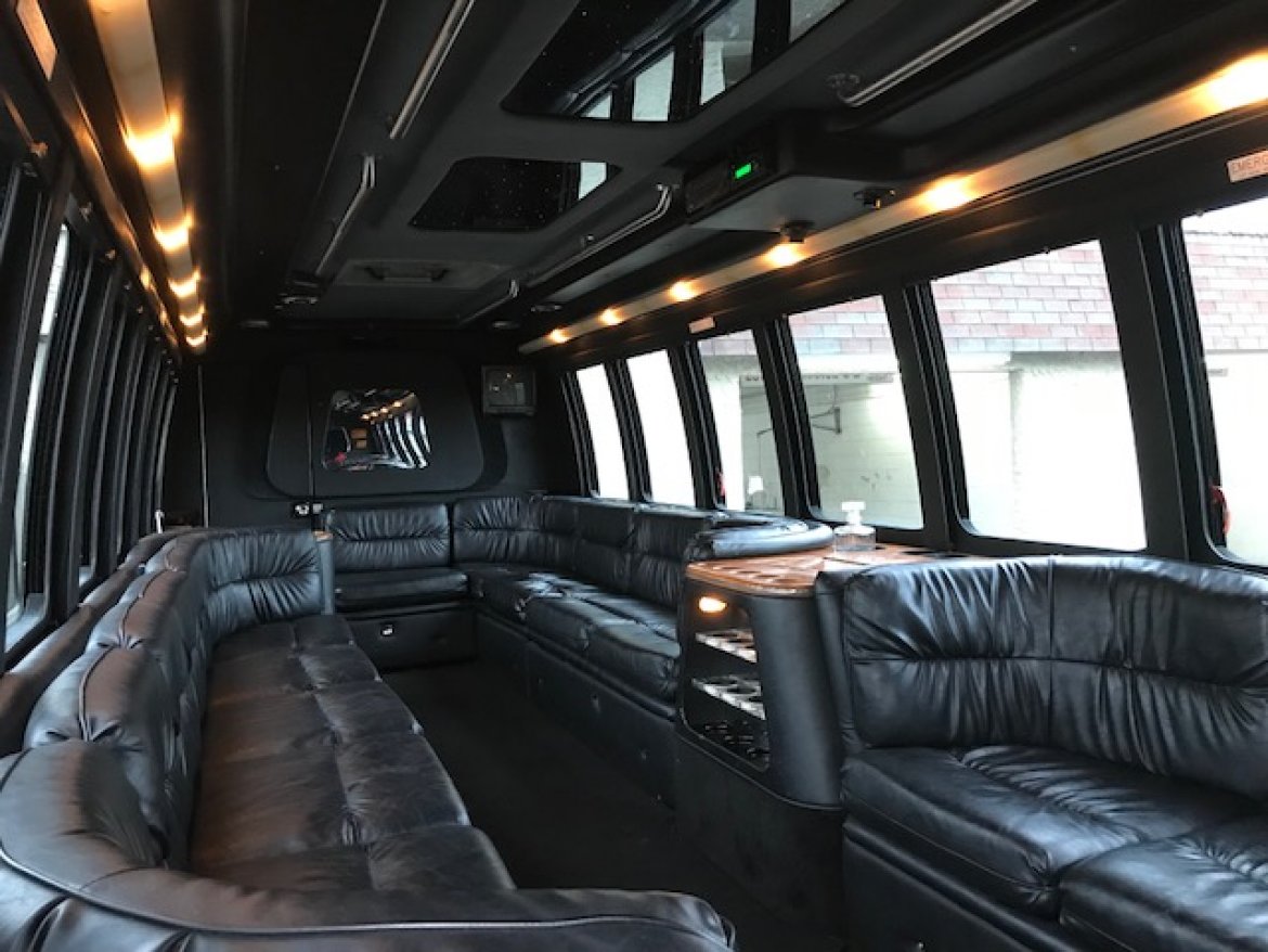 Photo of Limo Bus for sale: 2002 International 3200 by Krystal Koach
