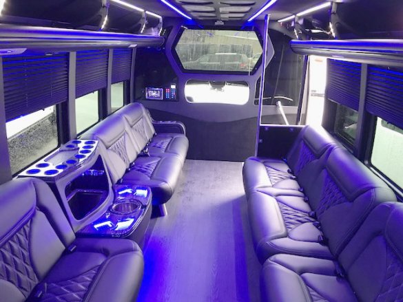 2018 Ford F-550 Limo Bus for Sale in Oaklyn, NJ - Photo 2